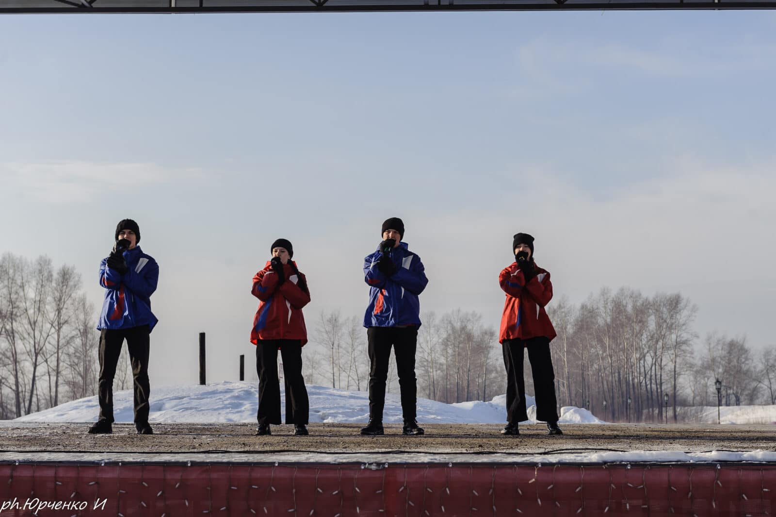 Снежный Старый Новый год!